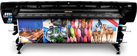 Plotter HP com Tinta Latex Designjet L28500 - CQ871A, Comee j a imprimir em Lona, Vinil, Adesivo, Banner, Murim, faa Outdoor, faixas etc